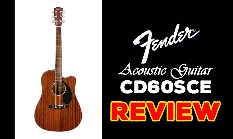 Fender CD60SCE Acoustic Guitar