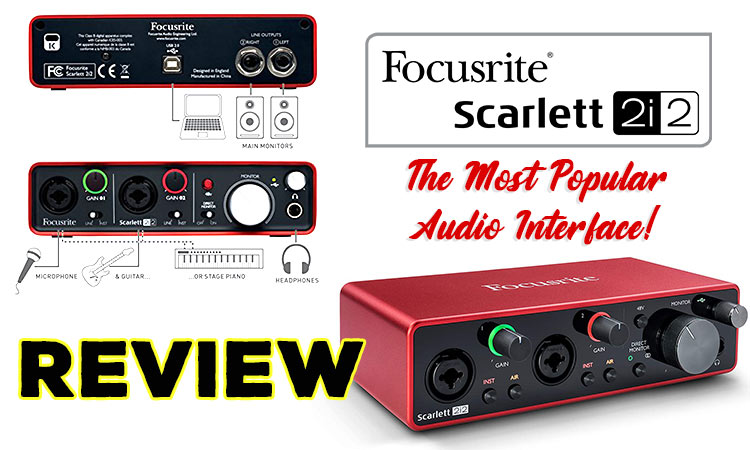 Focusrite Scarlett 2i2 USB Interface