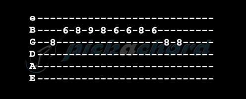 Mehbooba Mehbooba Intro Guitar Tabs